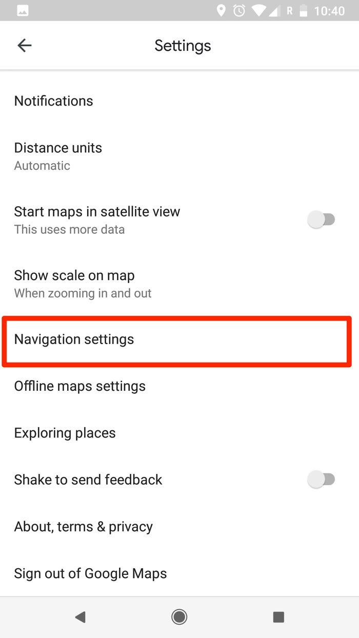 كيفية تغيير لغة خرائط Google على هاتف Android الخاص بك الخطوة 4