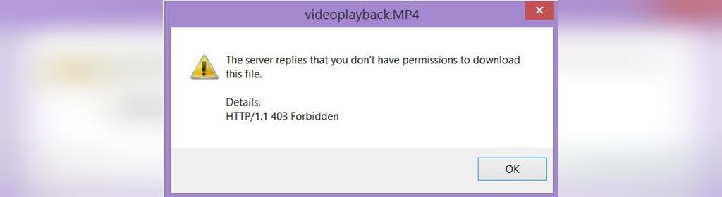 كيفية إصلاح رسالة الخطأ 403 Forbidden Error في Download Manager