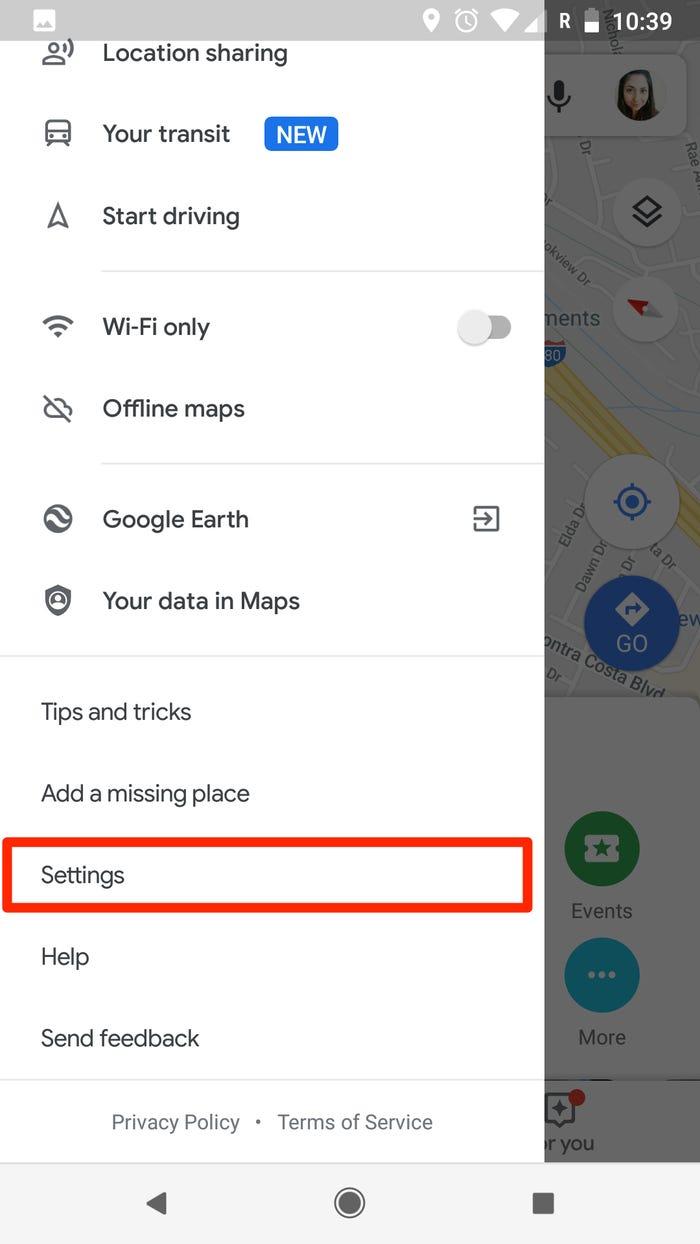 كيفية تغيير لغة خرائط Google على هاتف Android الخاص بك الخطوة 3