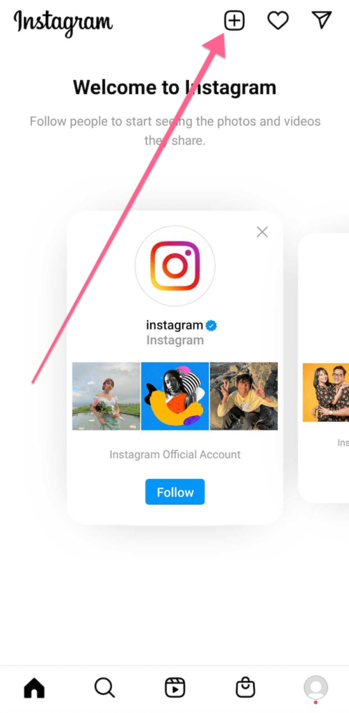  افتح خيار Instagram Post Creator
