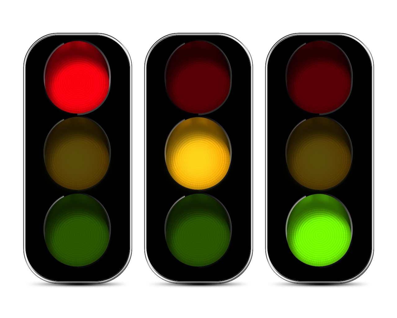 شرح ألوان إشارة المرور