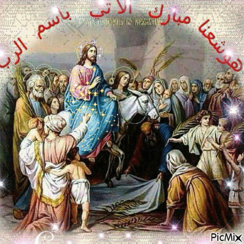 عيد السعانين ... يوم مبايعة المنتصر يسوع