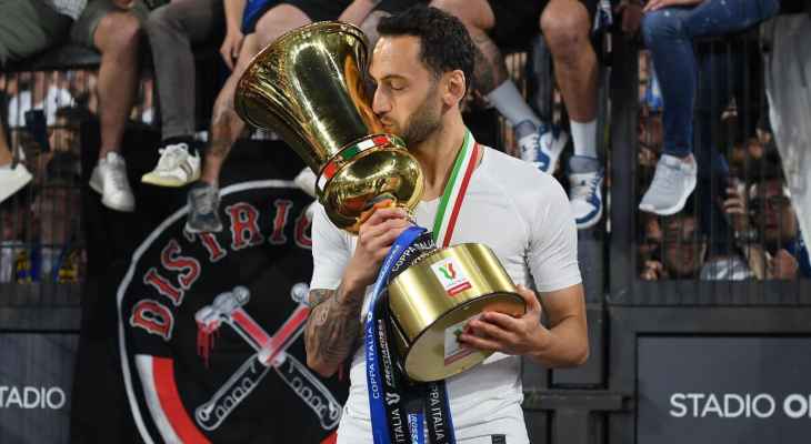 شالهان أوغلو يعلق على فوز إنتر في كأس إيطاليا