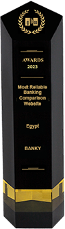 موقع مقارنة الخدمات المصرفية الأكثر ثقة في مصر 2023​ من مجلة Global Business Review