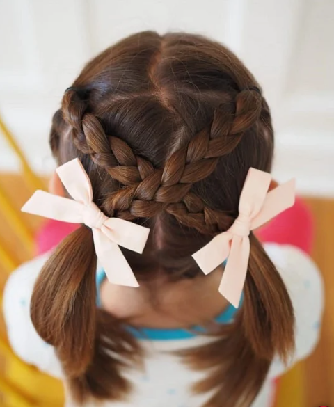 تسريحات شعر العيد للأطفال