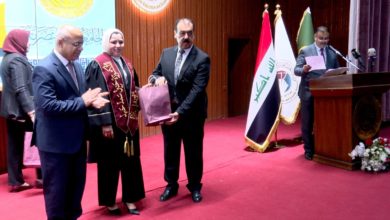 عميد كلية طب المستنصرية يشارك بحفل تكريم الطلبة الأوائل في كليات الجامعة للعام الدراسي 2025-2025 عميد كلية طب المستنصرية يشارك بحفل تكريم الطلبة الأوائل في كليات الجامعة للعام الدراسي 2025-2025