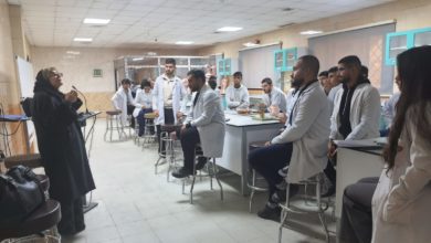 وحدة الارشاد النفسي والتوجيه التربوي في كلية طب المستنصرية تقيم حلقات حوارية