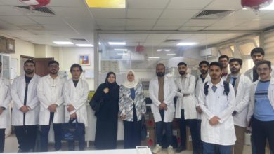 كلية طب المستنصرية تنظم جولة علمية ميدانية للطلبة في المختبرات التعليمية في مستشفى اليرموك التعليمي