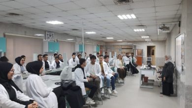 كلية طب المستنصرية تقيم ورشة عمل عن تعزيز قيم النزاهة والشفافية لدى الطالب الجامعي