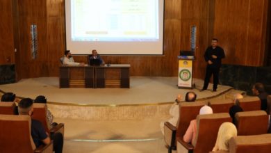 كلية طب المستنصرية تقيم ندوة علمية عن قواعد البيانات واستخدام النماذج لمعالجة بيانات القيود