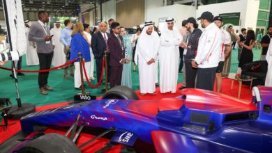 معرض «تنقل المستقبل» يستعرض مركبة فورمولا 1″A2RL” ذاتية القيادة الأحدث عالمياً معرض «تنقل المستقبل» يستعرض مركبة فورمولا 1″A2RL” ذاتية القيادة الأحدث عالمياً