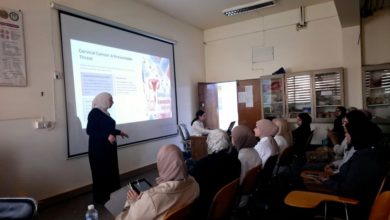 محاضرة علمية في كلية طب المستنصرية عن التهابات عنق الرحم ال*ف*ايرو*سي محاضرة علمية في كلية طب المستنصرية عن التهابات عنق الرحم ال*ف*ايرو*سي