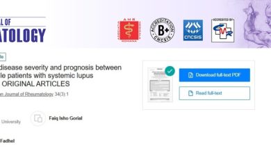 تدريسية في كلية طب المستنصرية تنشر بحث علمي مشترك عن الاختلافات في شدة المرض والتشخيص تدريسية في كلية طب المستنصرية تنشر بحث علمي مشترك عن الاختلافات في شدة المرض والتشخيص