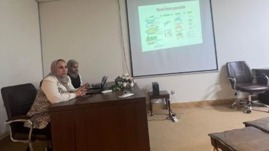 محاضرة علمية في كلية طب المستنصرية عن الطفيليات التي تنتقل عن طريق الغذاء محاضرة علمية في كلية طب المستنصرية عن الطفيليات التي تنتقل عن طريق الغذاء