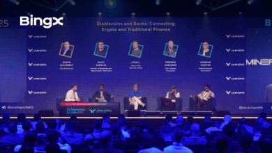 BingX تبني جسورًا بين التمويل التقليدي وWeb3 في مؤتمر Blockchain Life 2025 وتحتفل بتكريمها ضمن أبرز قادة الصناعة BingX تبني جسورًا بين التمويل التقليدي وWeb3 في مؤتمر Blockchain Life 2025 وتحتفل بتكريمها ضمن أبرز قادة الصناعة