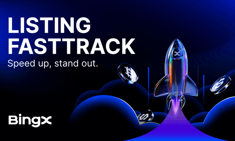 BingX تكشف عن خدمة Listing FastTrack لتسريع إدراج الرموز الرقمية بمرونة وشفافية BingX تكشف عن خدمة Listing FastTrack لتسريع إدراج الرموز الرقمية بمرونة وشفافية