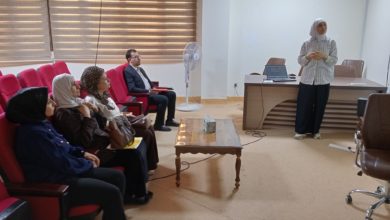 محاضرة علمية في كلية طب المستنصرية عن العلاج بالعاثيات محاضرة علمية في كلية طب المستنصرية عن العلاج بالعاثيات