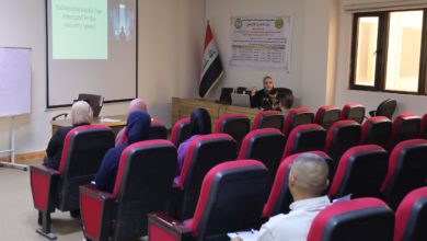 كلية طب المستنصرية تقيم محاضرة علمية عن معركة الذكاء الاصطناعي والأمن السيبراني كلية طب المستنصرية تقيم محاضرة علمية عن معركة الذكاء الاصطناعي والأمن السيبراني