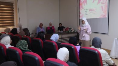كلية طب المستنصرية تنظم فعالية توعوية بمناسبة شهر التوعية بسرطان الثدي كلية طب المستنصرية تنظم فعالية توعوية بمناسبة شهر التوعية بسرطان الثدي