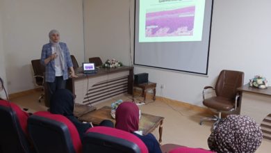 محاضرة علمية في كلية طب المستنصرية عن الجوانب المناعية والالتهابية لمرض الصدفية محاضرة علمية في كلية طب المستنصرية عن الجوانب المناعية والالتهابية لمرض الصدفية