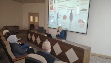 محاضرة علمية في كلية طب المستنصرية عن داء الليستريات لدى الأفراد الضعفاء محاضرة علمية في كلية طب المستنصرية عن داء الليستريات لدى الأفراد الضعفاء