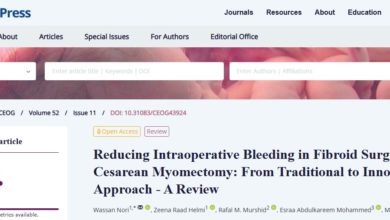 تدريسيتان في كلية طب المستنصرية تنشران بحث علمي مشترك عن الحد من النزف أثناء العمليات القيصرية تدريسيتان في كلية طب المستنصرية تنشران بحث علمي مشترك عن الحد من النزف أثناء العمليات القيصرية
