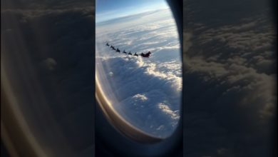You look out your airplane window and see this #explore #Christmas #santa You look out your airplane window and see this #explore #Christmas #santa
