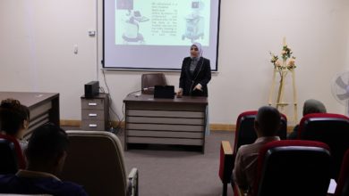 تدريسية في كلية طب المستنصرية تلقي محاضرة علمية حول التصوير المتقدم تدريسية في كلية طب المستنصرية تلقي محاضرة علمية حول التصوير المتقدم