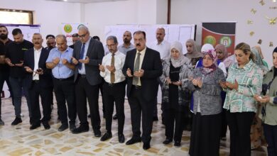 كلية طب المستنصرية تنظم وقفة حداد وفاءاً لأرواح الشهداء الأبرار الذين سقطوا غدراً في معسكر سبايكر كلية طب المستنصرية تنظم وقفة حداد وفاءاً لأرواح الشهداء الأبرار الذين سقطوا غدراً في معسكر سبايكر
