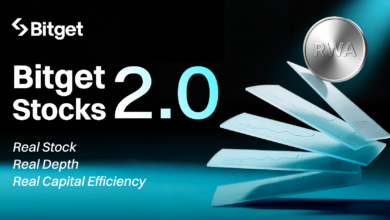 Bitget تُطلقStocks 2.0 لربط الأسهم المرمَّزة بالسيولة الفعلية للسوق الأمريكية Bitget تُطلقStocks 2.0 لربط الأسهم المرمَّزة بالسيولة الفعلية للسوق الأمريكية